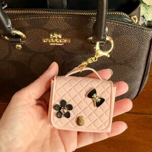 NEW Adorable Mini Purse Charm PINK